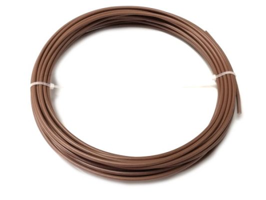 Plastic welding rod PE-HD 4mm Round Brown (RAL8024) 10 Meter